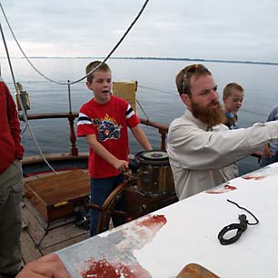 small helmsman